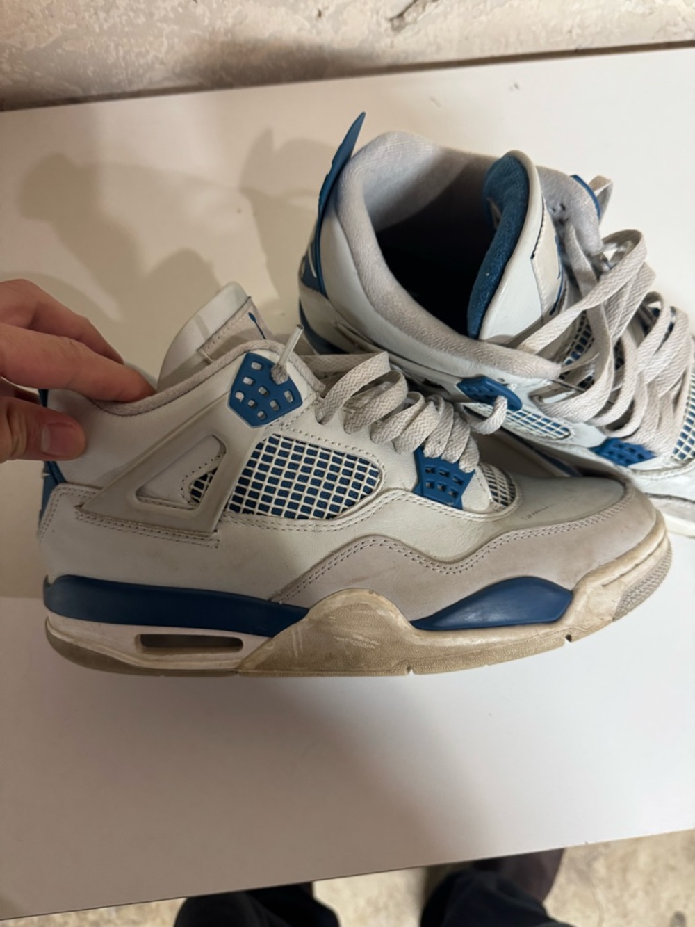 Men’s Jordan 4’s Military Blue